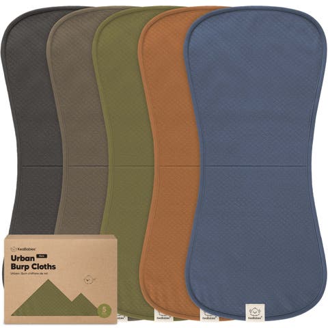 5-Pack Quin Burp Cloths
