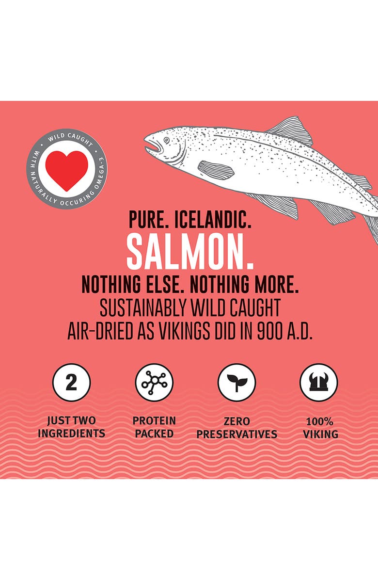 ICELANDIC+ Mini Fish Chips Salmon 2.5oz Dog Treats, Alternate, color, Multicolored