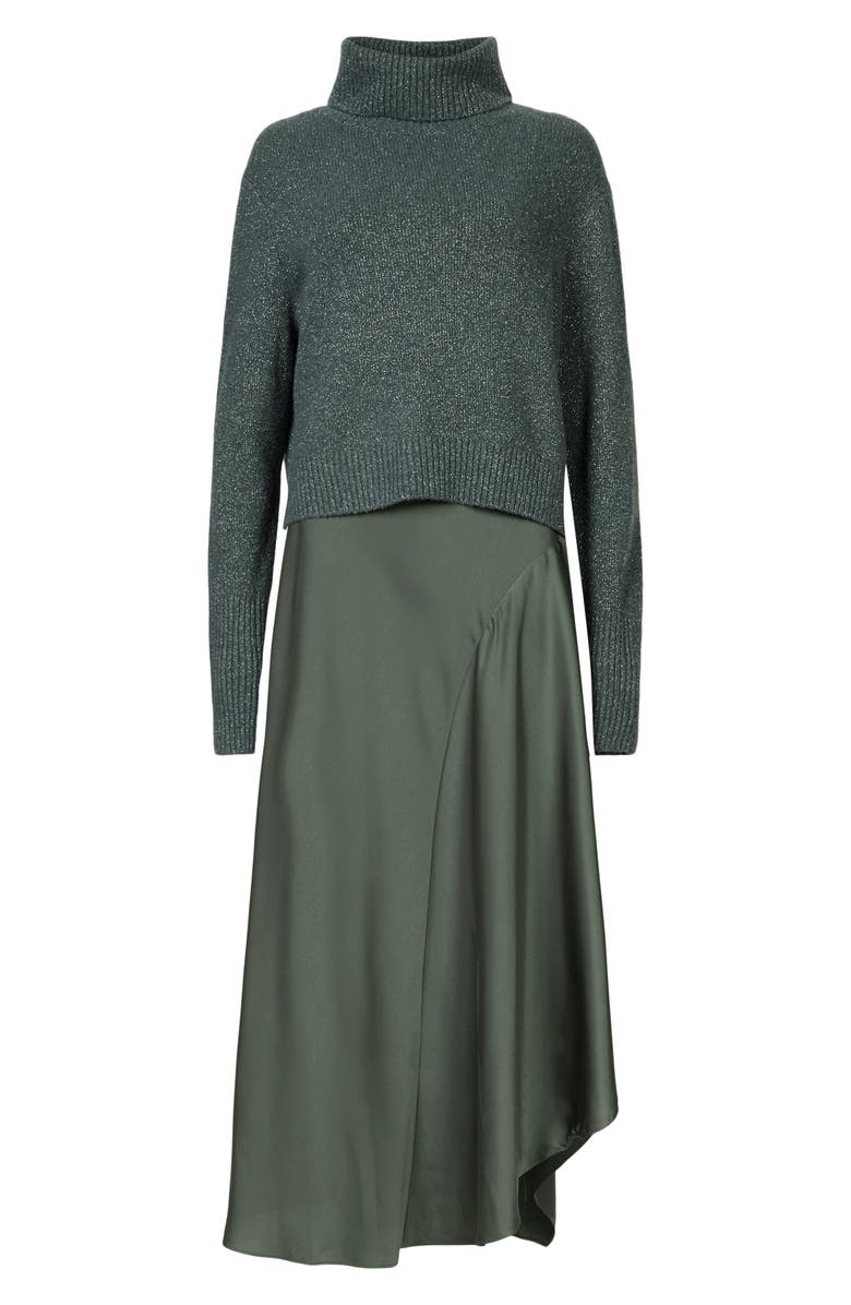 AllSaints Arta 2-in-1 Dress, Alternate, color,