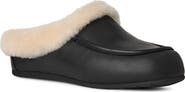 UGG® Ansley Genuine Shearling Trim Leather Mule