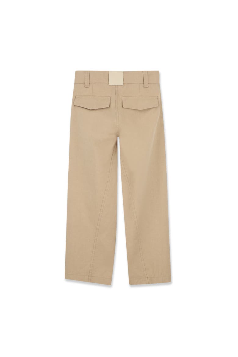 TROUSERS WITH ILLUSTRATION, Alternate, color, Beige