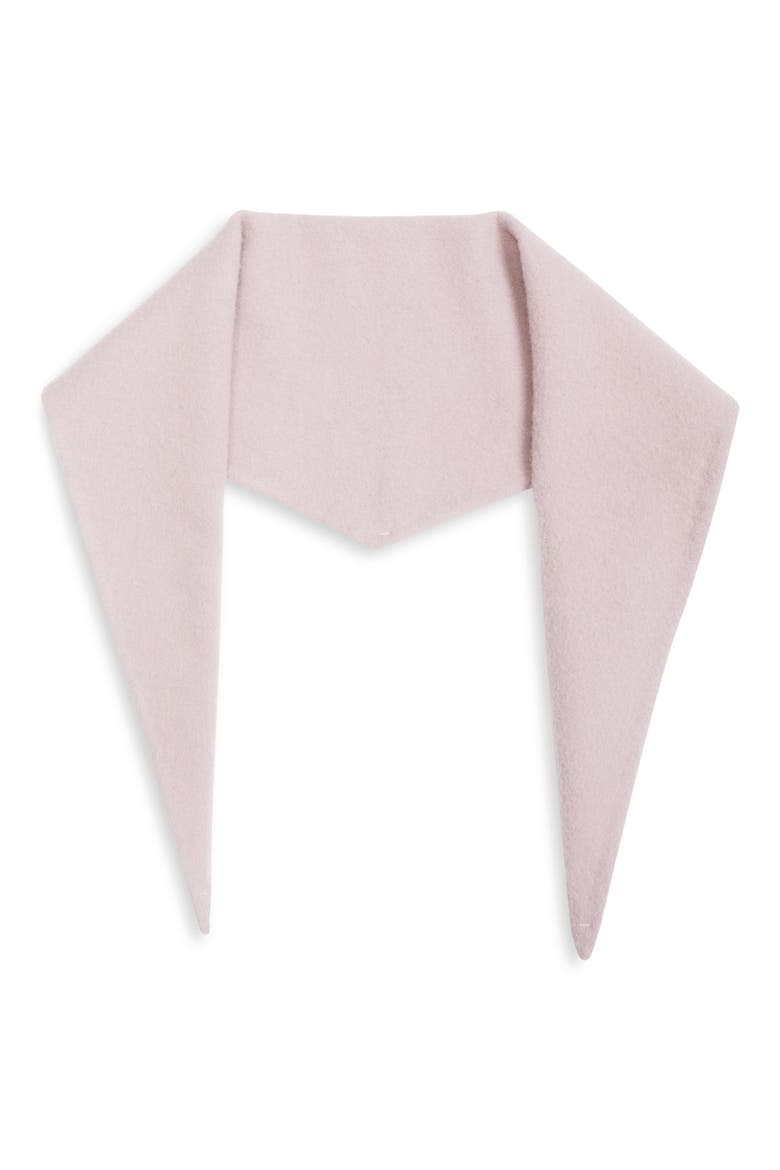 Losange Wool Scarf, Alternate, color, MYRTE FLEECE