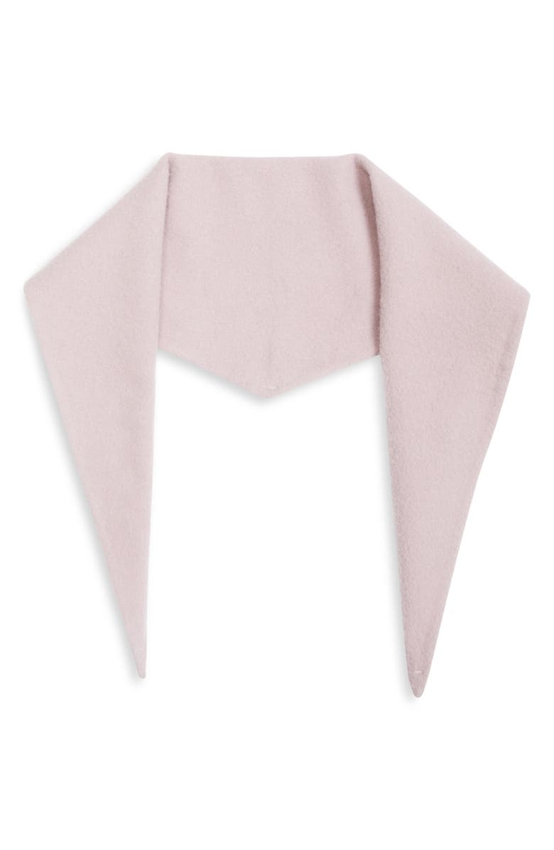 RIER Losange Wool Scarf, Alternate, color, Myrte Fleece