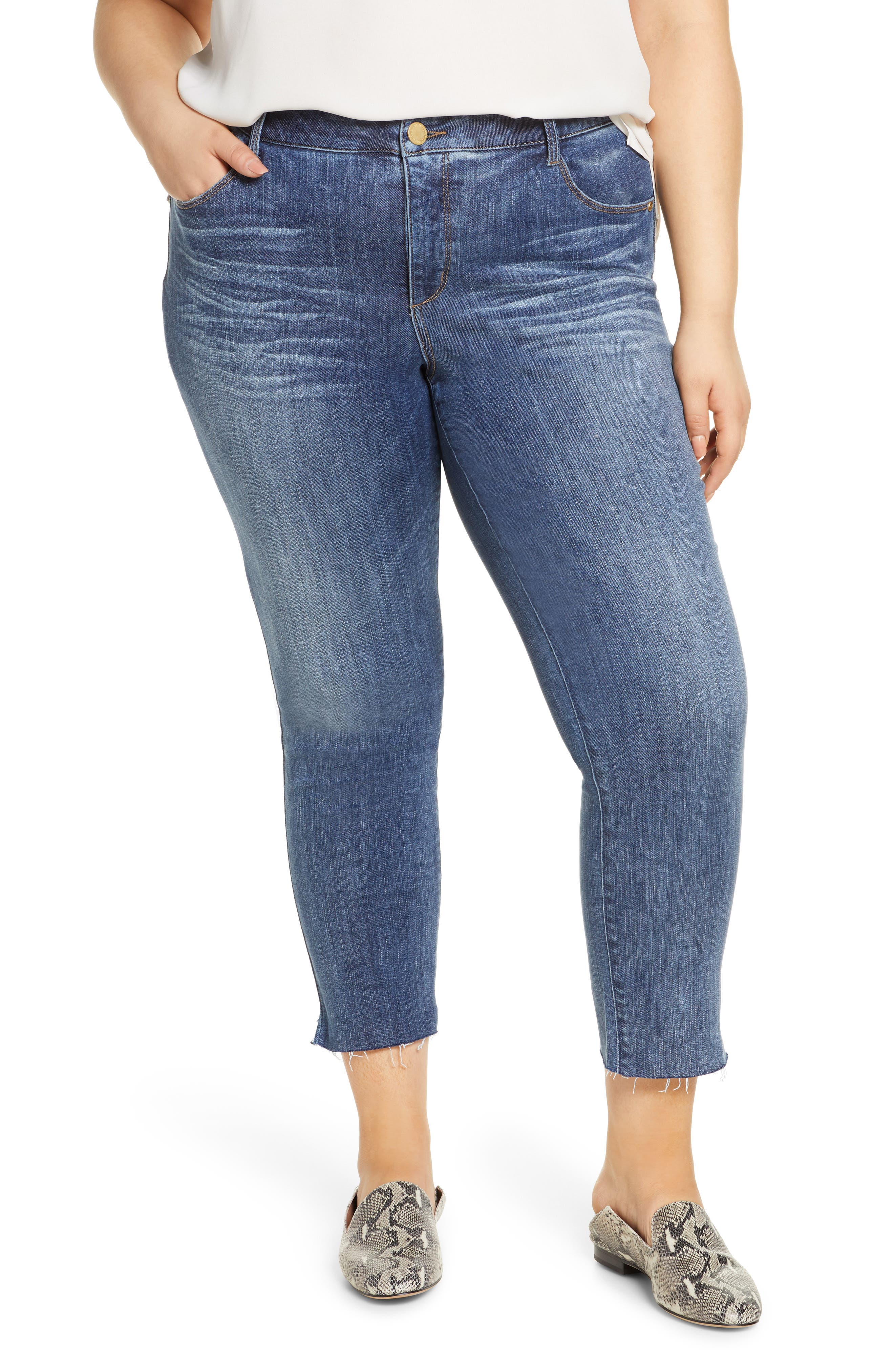 Wit & Wisdom 'Ab'Solution Crop Skinny Jeans