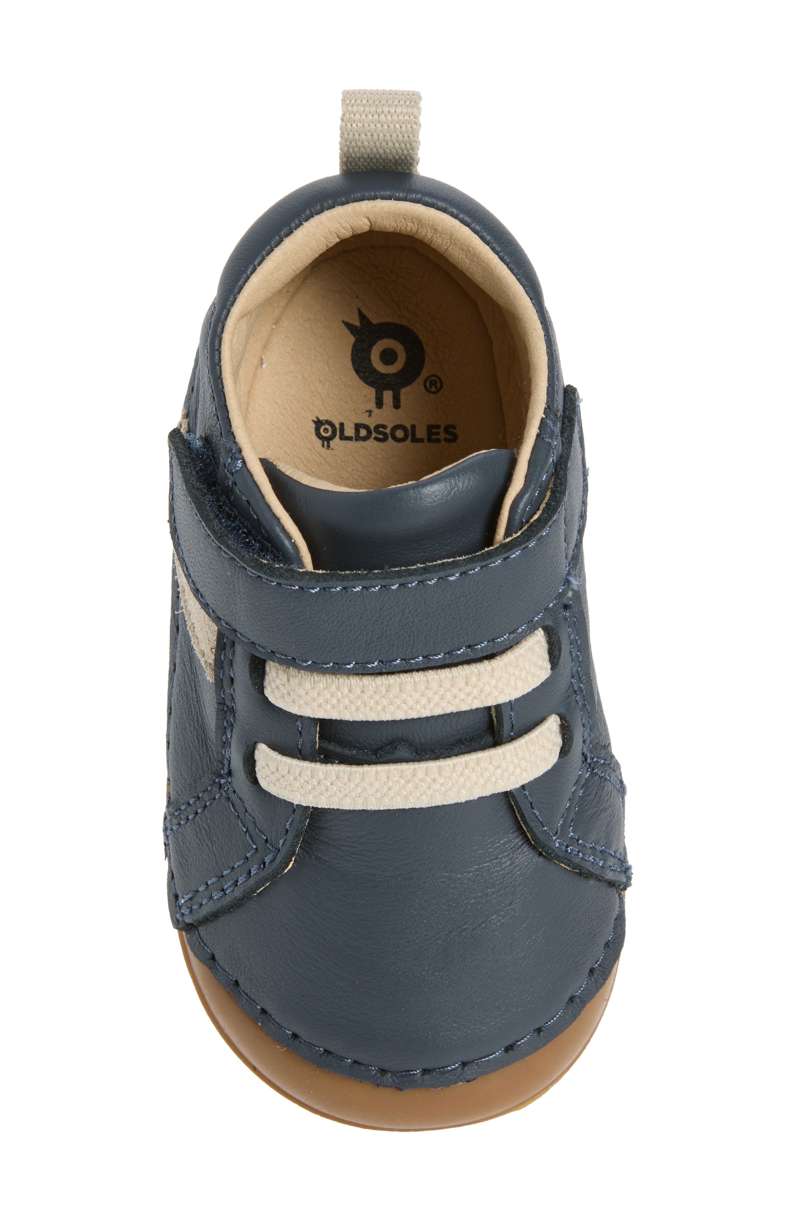 Kids' Roadway Pave Leather Sneaker, Alternate, color, NAVY / SAND SUEDE