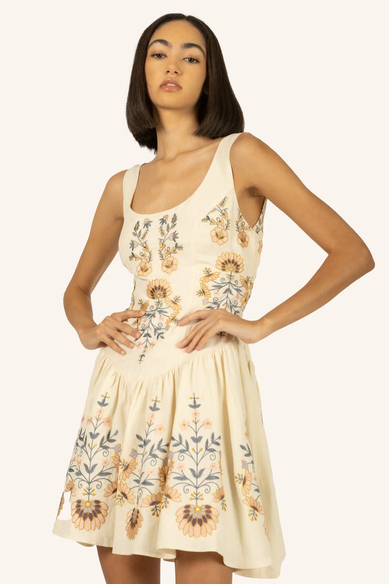 Adley Dress, Alternate, color, Natural Crème