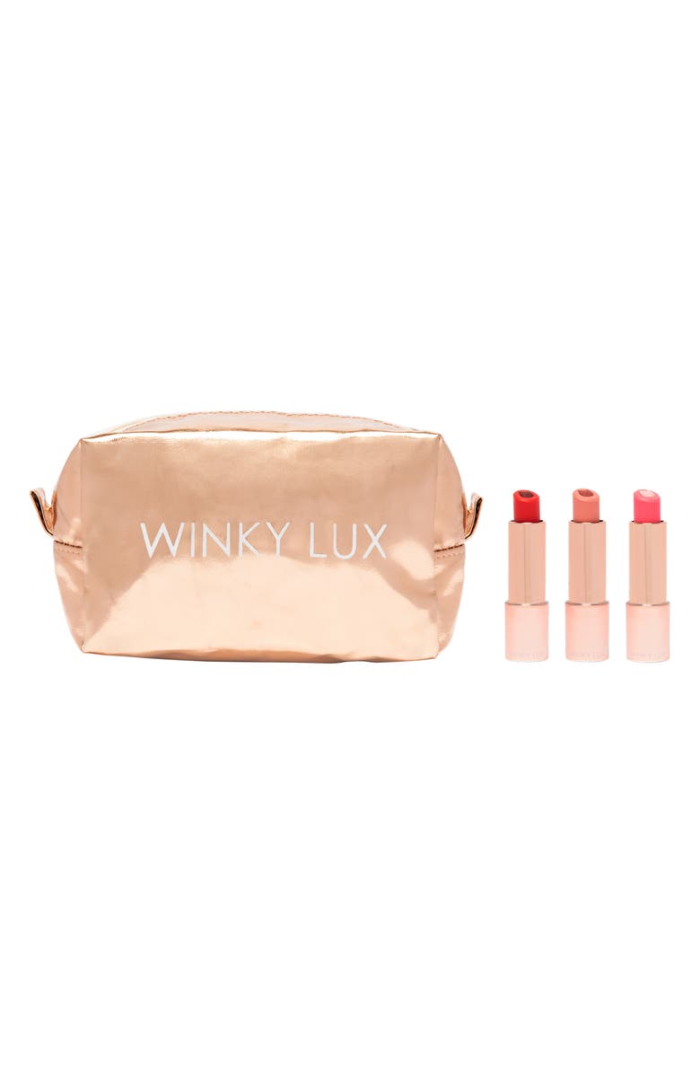 Winky Lux Purrfect Pout Lipstick Trio, Main, color, 
