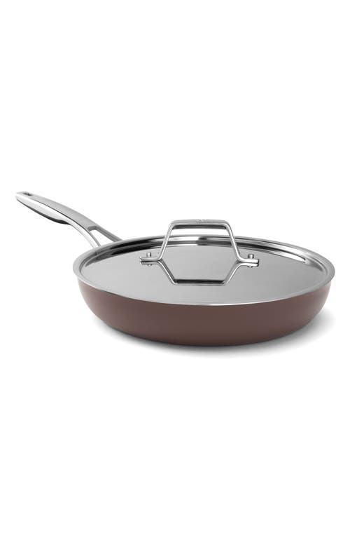 Calphalon Premier Ceramic Nonstick 10-inch Fry Pan In Brown