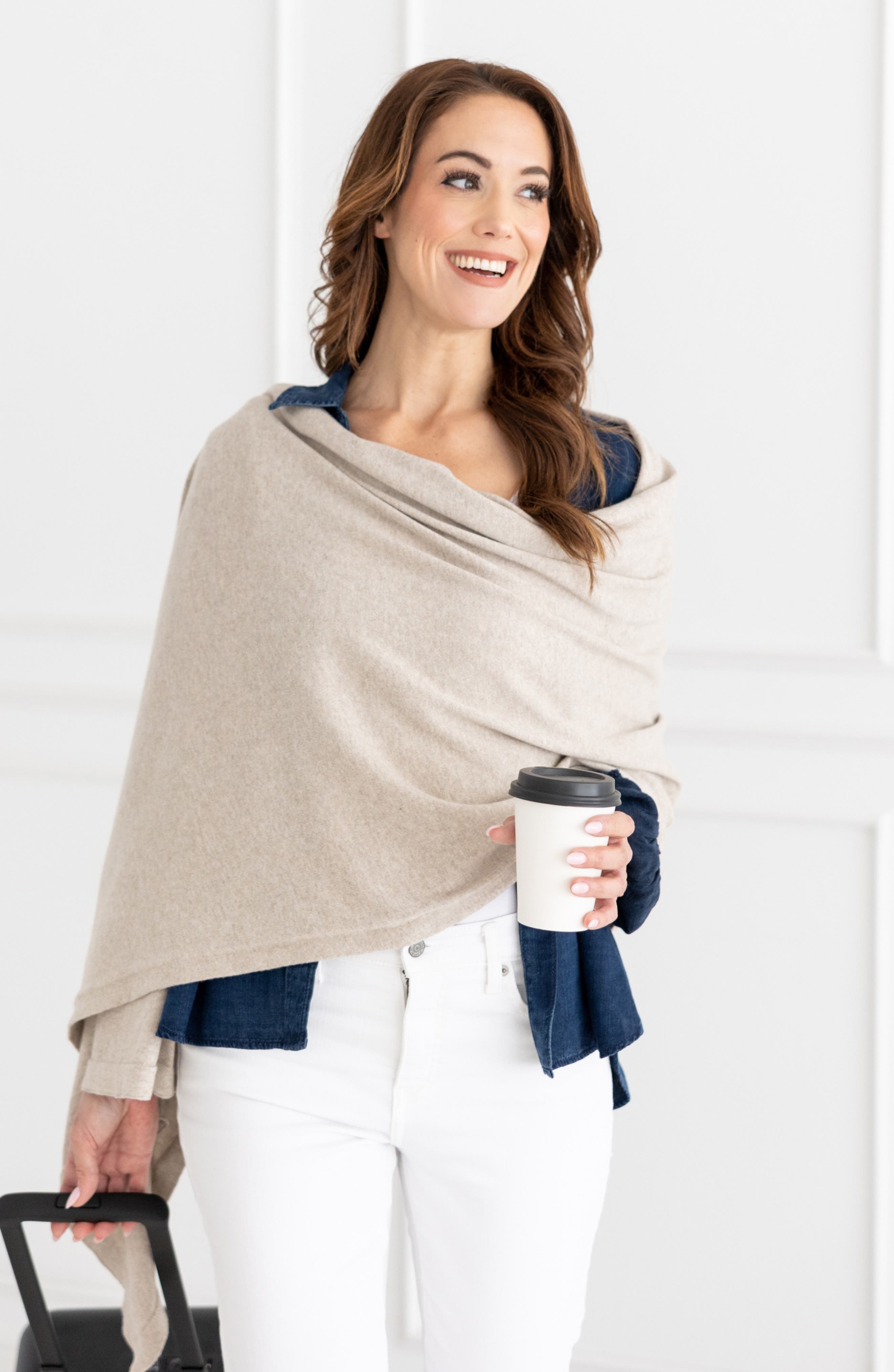 Женские аксессуары zestt organics The Dreamsoft Travel Scarf — фото 6