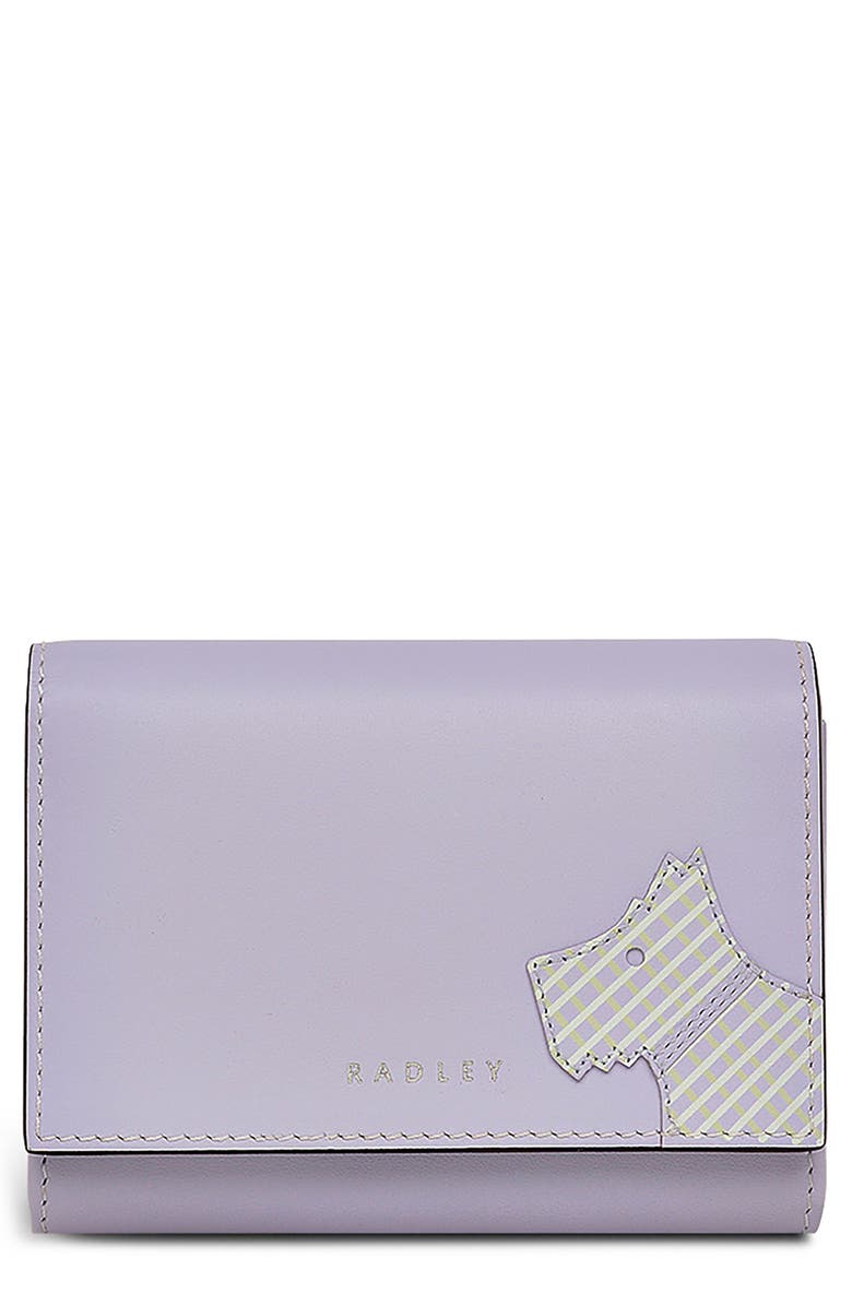 Radley Face to Face Medium Flap Clutch, Main, color, Bellflower