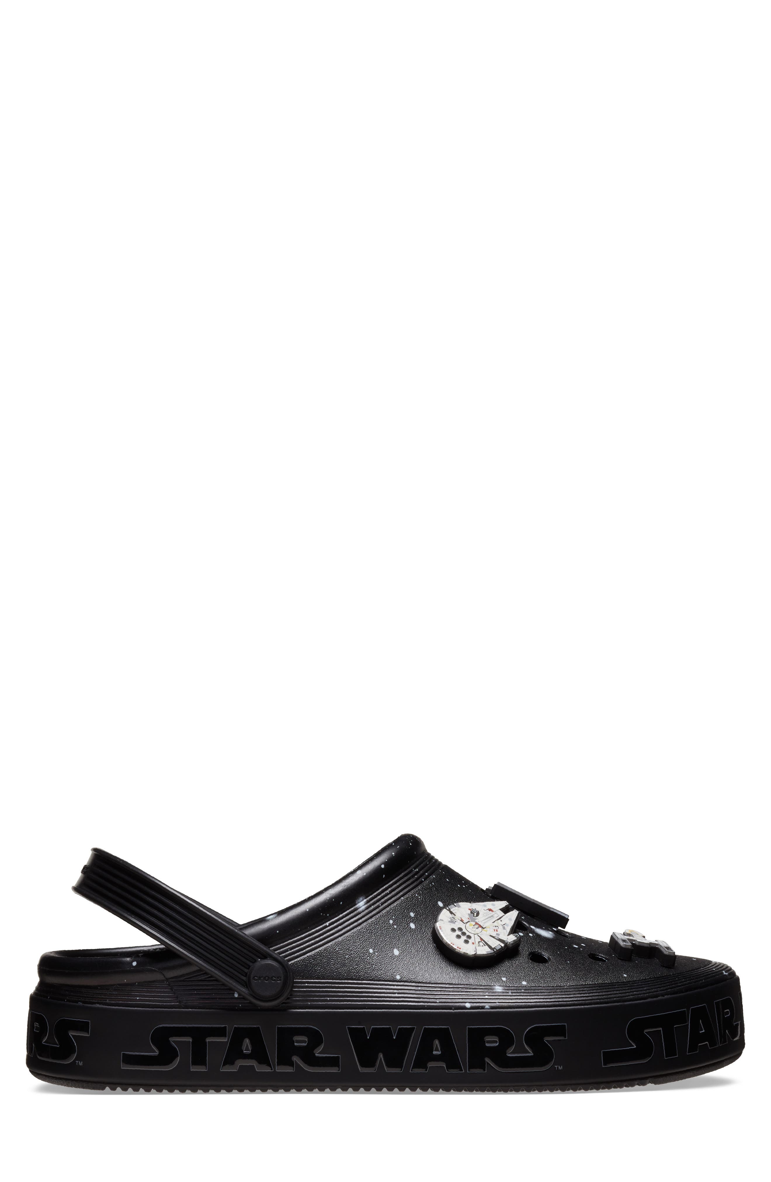 Star Wars® Off Court Clog, Main, color, BLACK
