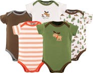 Luvable Friends Essential 5-Piece Bodysuit Set