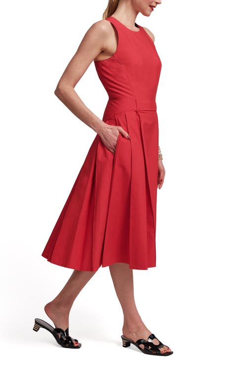 FRANCES VALENTINE FRANCES VALENTINE MONIQUE DRESS SOLID 