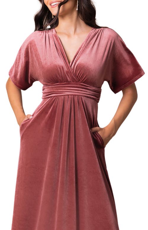 KIYONNA KIYONNA VERONA VELVET EVENING GOWN 
