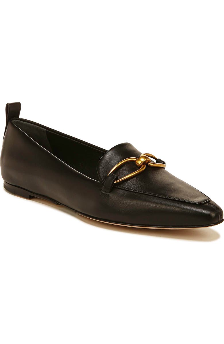 Veronica Beard Champlain Chain Pointed Toe Flat, Main, color,