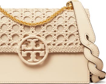 Tory Burch Miller Basketweave Leather Shoulder Bag | Nordstrom