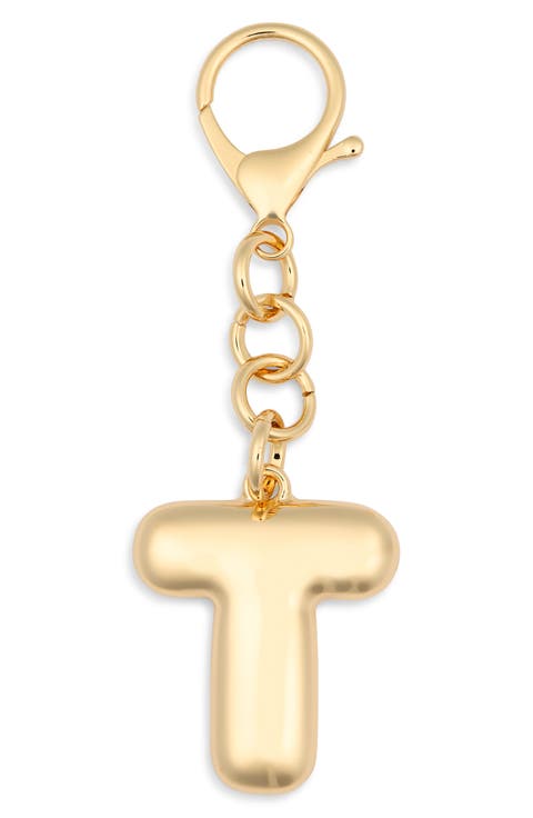 Bubble Initial Bag Charm