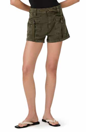 PAIGE Radley Cargo Denim Shorts