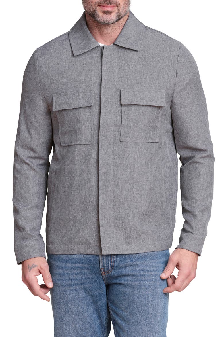 Shirt Jacket, Alternate, color, GREY