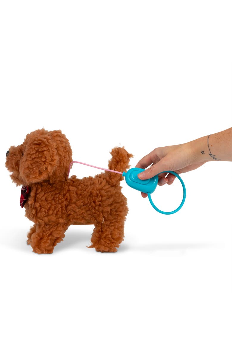 Tobar Animigos Curly Cockapoo Dog Interactive Toy, Alternate, color, Multicolored