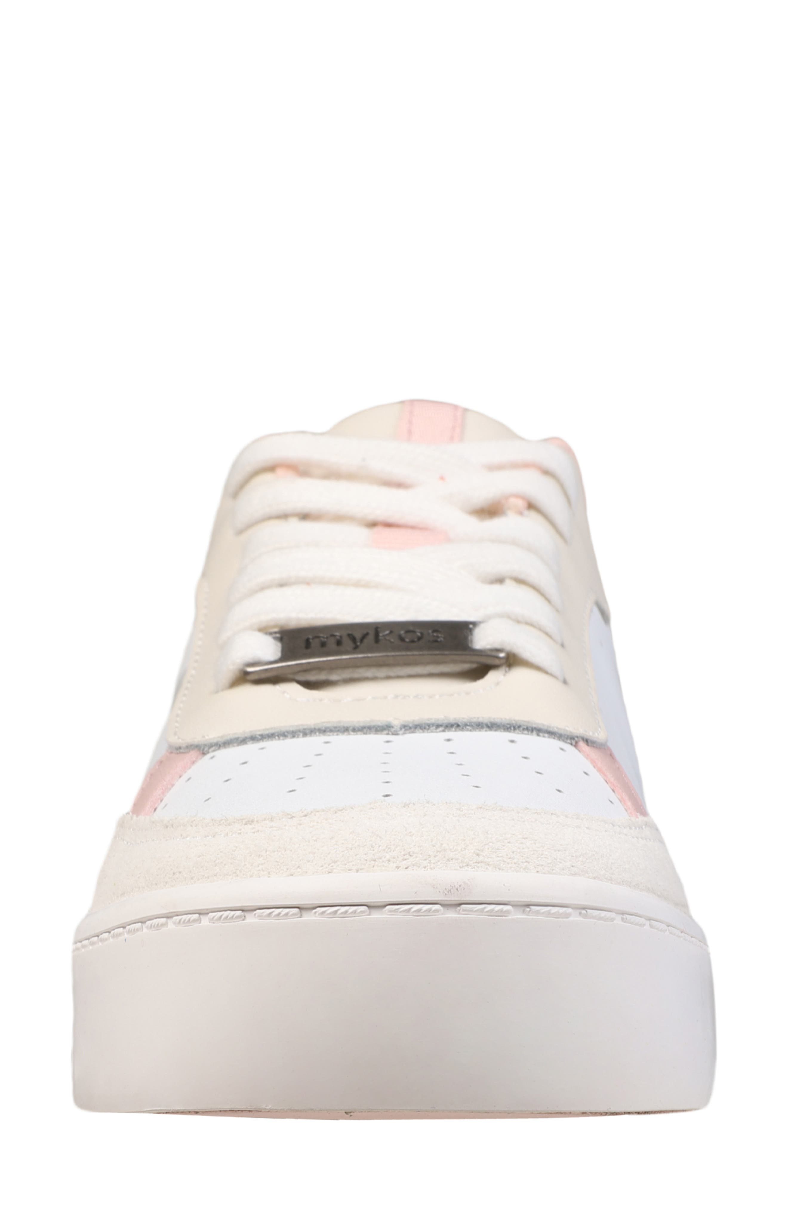 Mykos Diana Low Top Sneaker, Alternate, color, Rose/ White