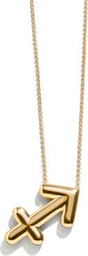 BaubleBar Zodiac Pendant Necklace
