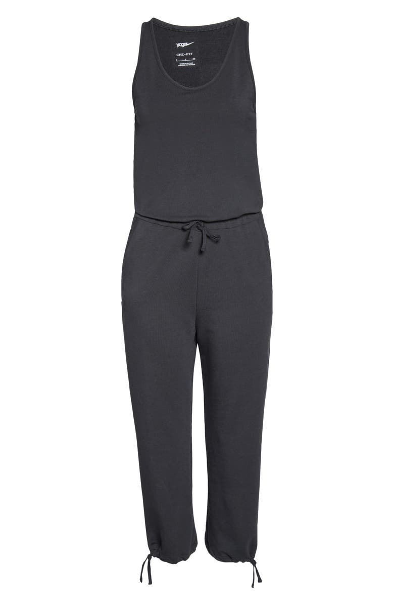 Nike Yoga Dri-FIT Sleeveless Jumpsuit, Alternate, color, 