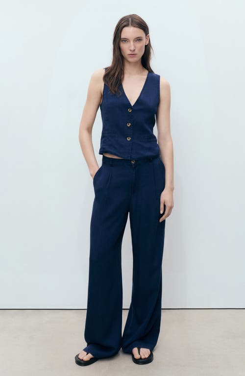Mango Denim Effect Vest