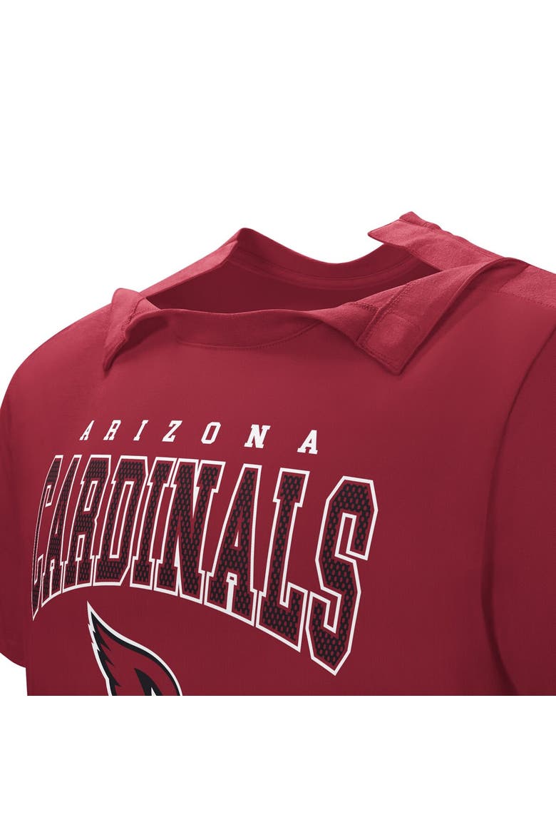 Men's  Cardinal Arizona Cardinals Home Team Adaptive T-Shirt, Alternate, color, Cardinal