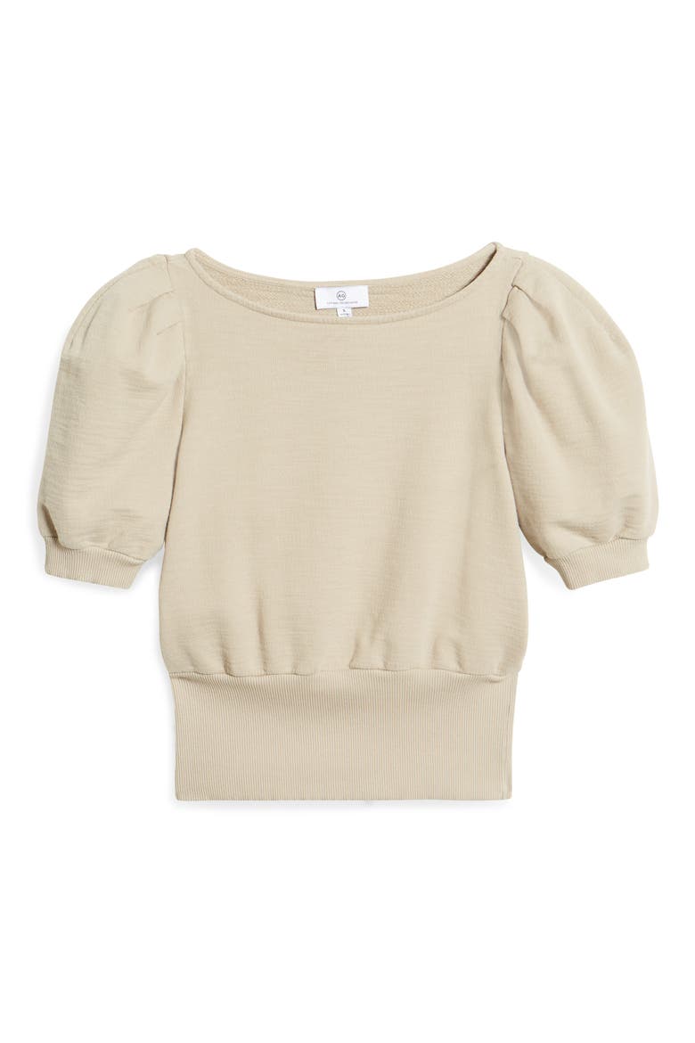Walker Puff Sleeve Top, Alternate, color, DRY DUST