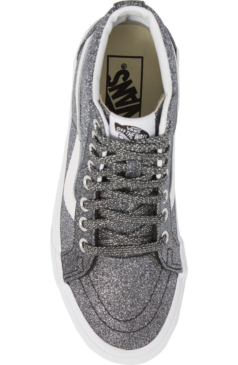 Vans UA Sk8-Hi Reissue Glitter Sneaker, Alternate, color,