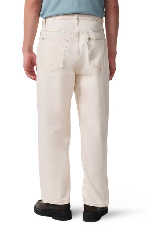 Rag & Bone Rbbaggy Fit Authentic Rigid Jeans In Ecru In Ecru