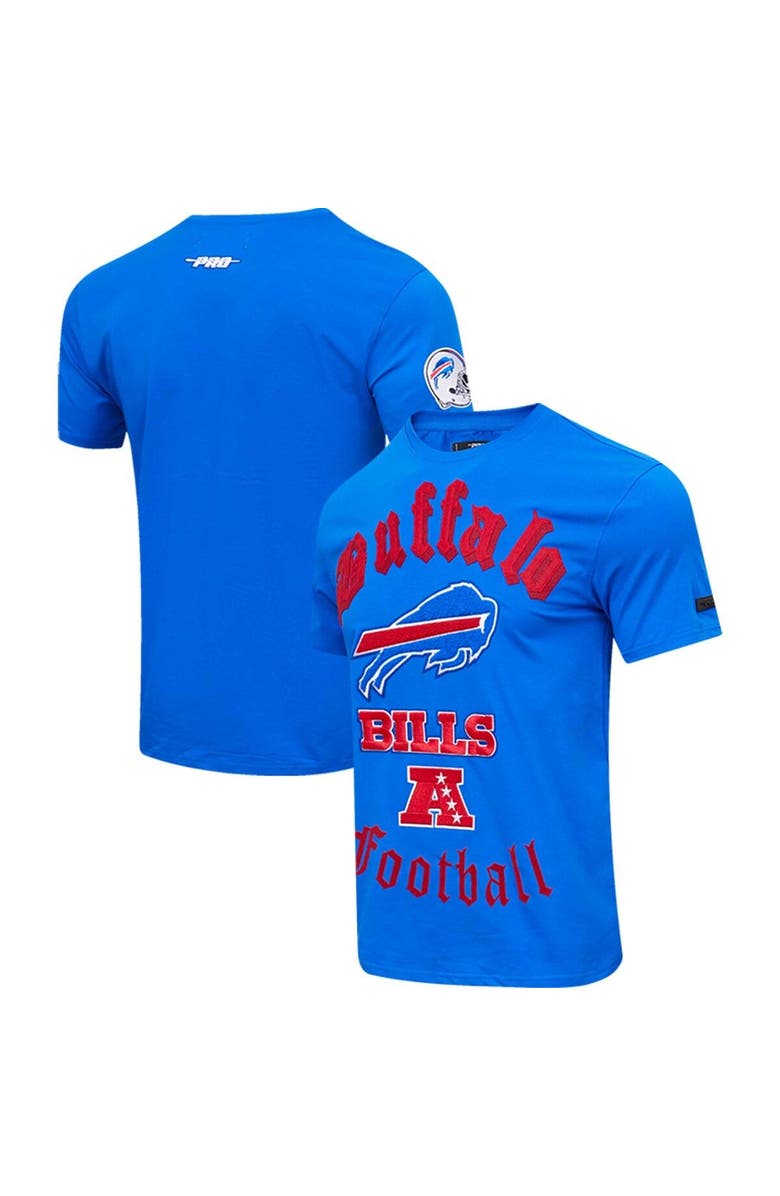 PRO STANDARD Men's Pro Standard Royal Buffalo Bills Old English T-Shirt, Main, color, Royal