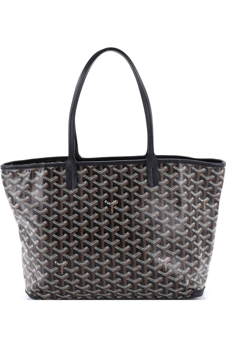 Pre-Owned Goyard Artois Tote Coated Canvas PM, Alternate, color, Black