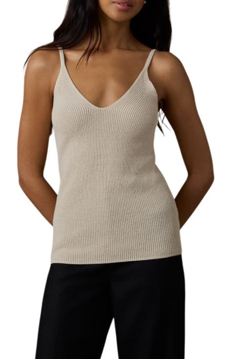 Miramar Linen & Organic Cotton Cami Sweater