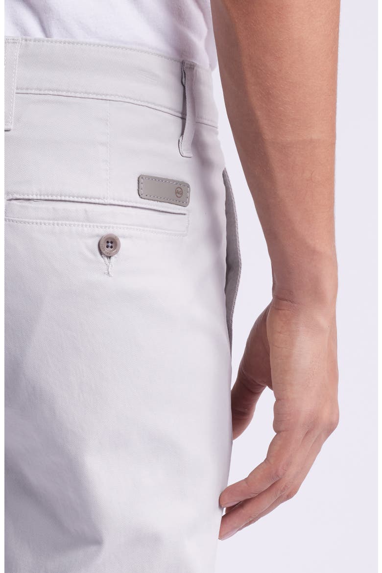 Kullen Flat Front Stretch Sateen Chinos, Alternate, color, MOSAIC GREY