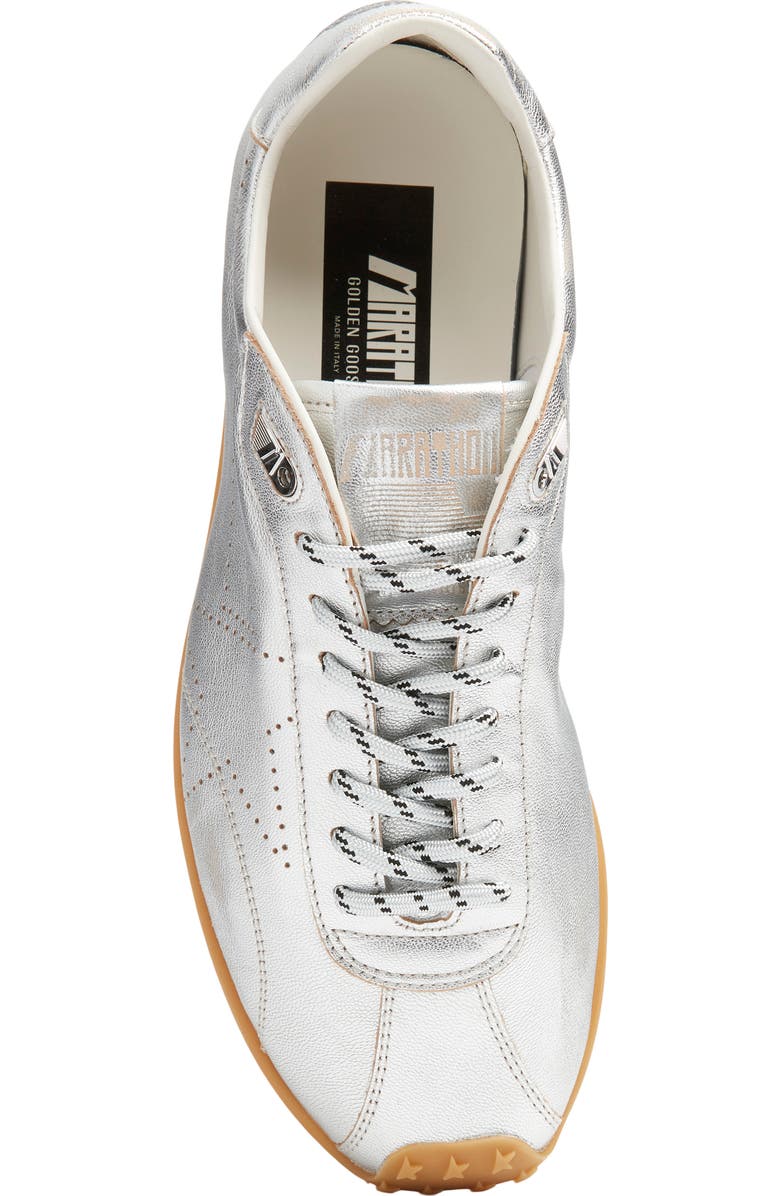 Golden Goose Marathon Speed Sneaker, Alternate, color, Silver