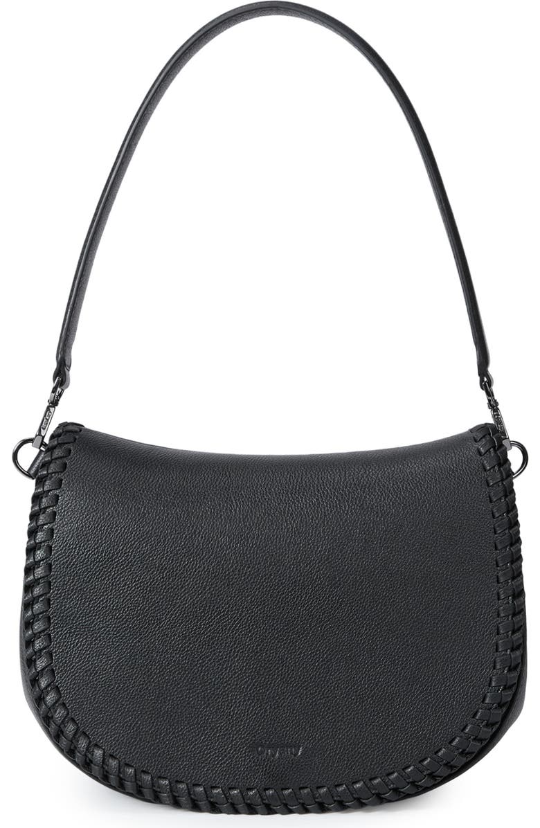 Oryany Bentley Leather Saddle Bag, Main, color,