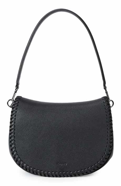 Oryany Bentley Leather Saddle Bag