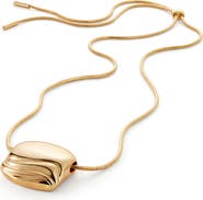 JENNY BIRD Rue Pendant Snake Chain Necklace