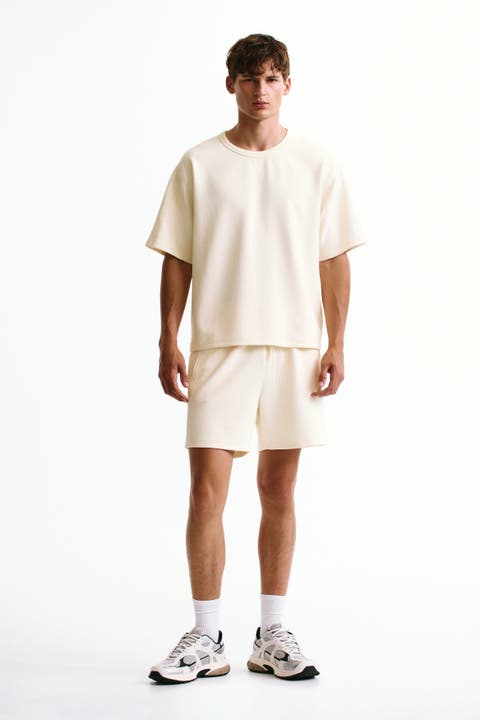 Regular-fit Waffled Sports Shorts With Drymove