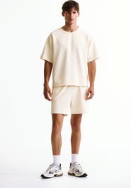 H&M Regular-fit Waffled Sports Shorts With Drymove