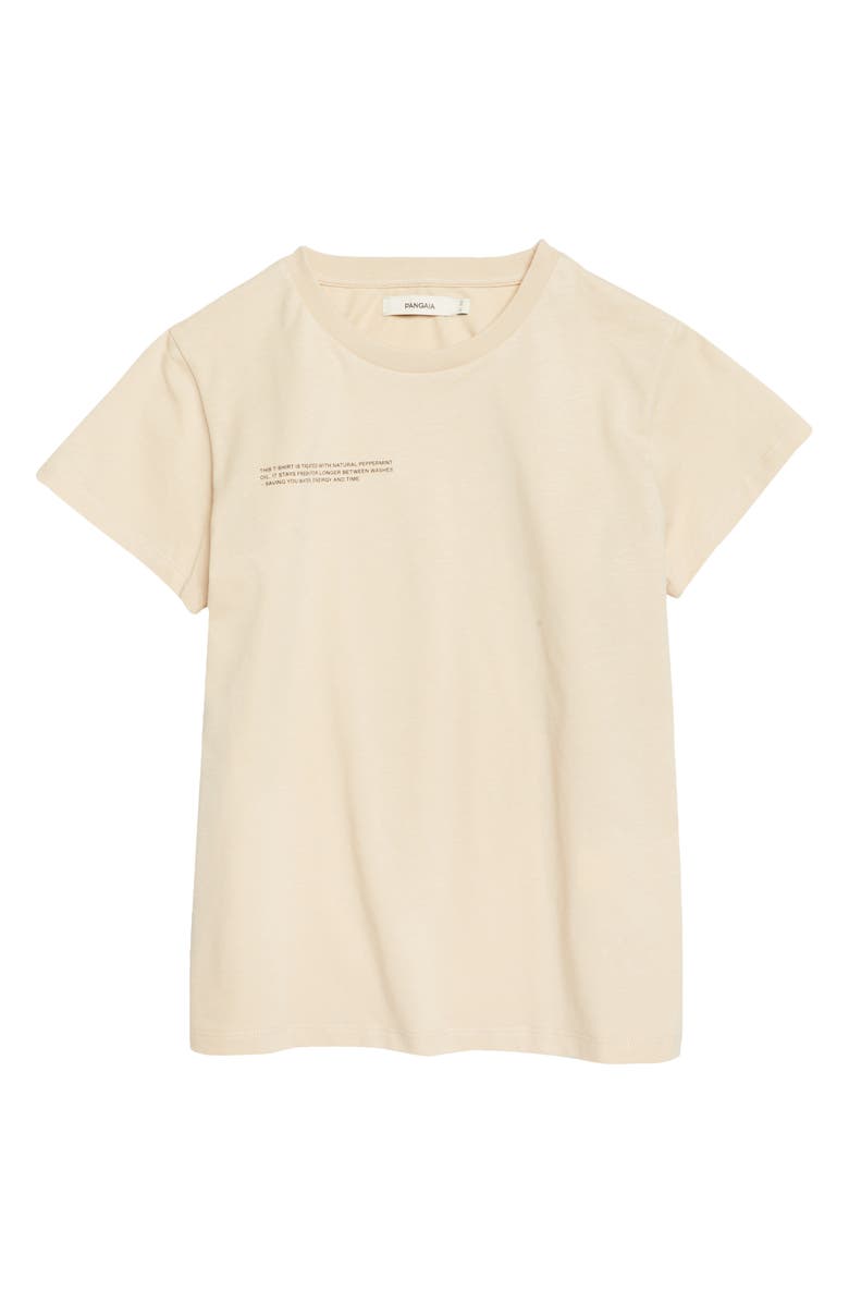 PANGAIA Kids' 365 PPRMINT<sup>™</sup> Organic Cotton T-Shirt, Main, color, Sand