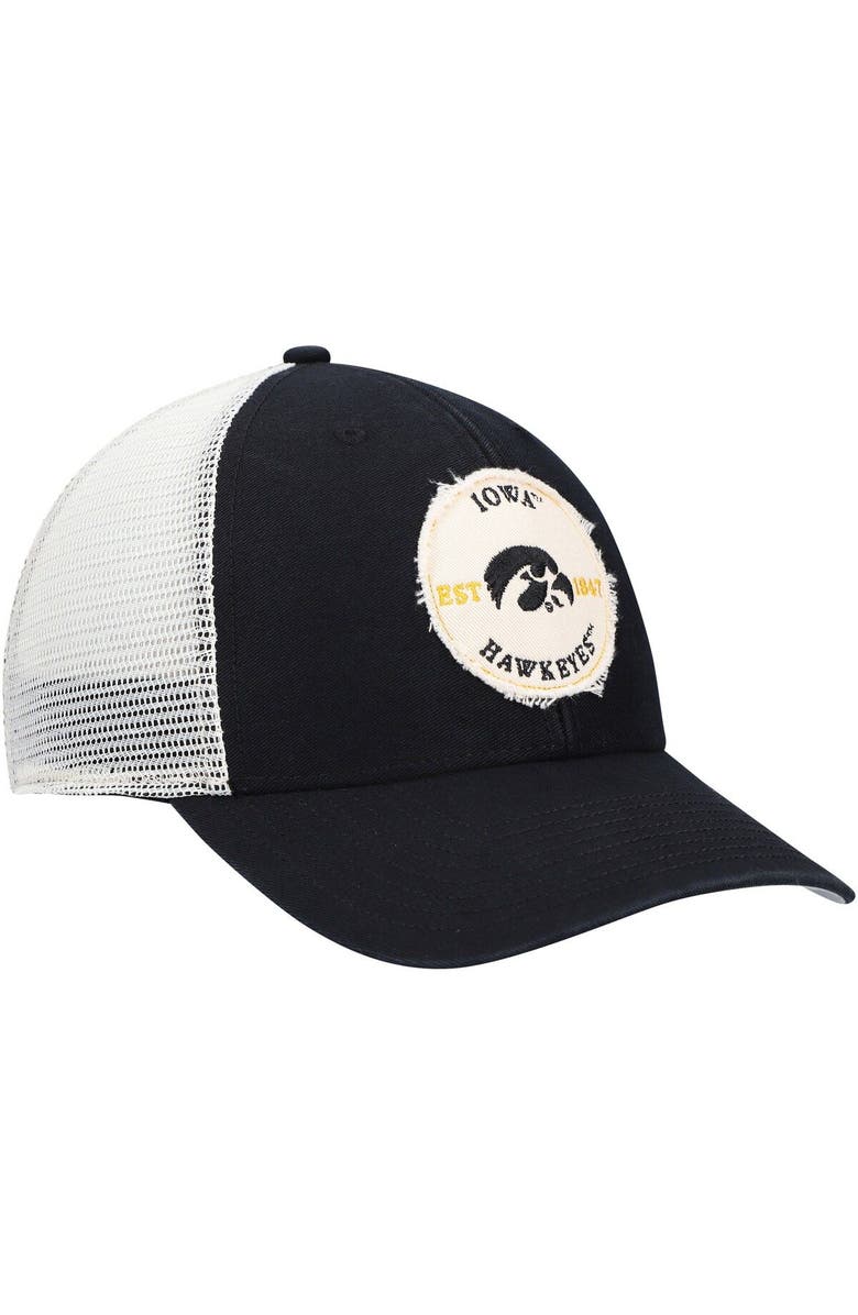 '47 Men's '47 Black Iowa Hawkeyes Howell MVP Trucker Snapback Hat, Alternate, color, Black