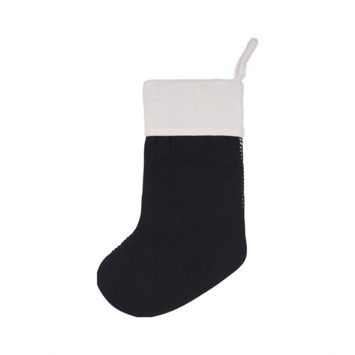 Carol & Frank Leaves Stocking Collection In Black