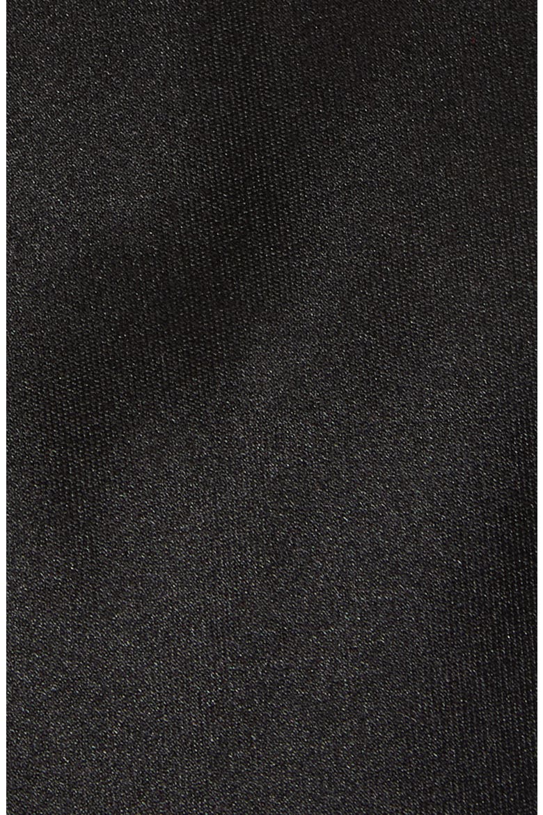 Solid Silk Tie, Alternate, color, BLACK