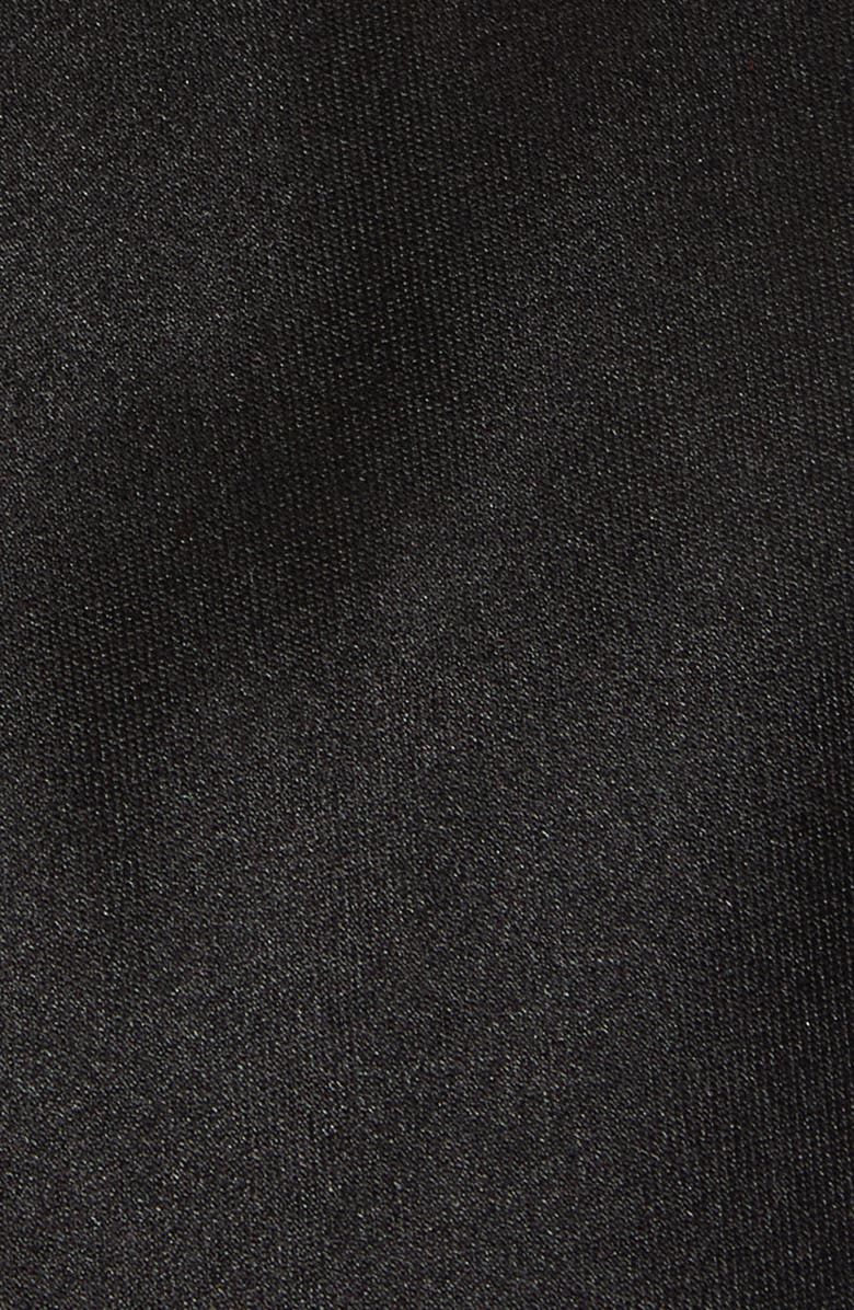 ZEGNA TIES Solid Silk Tie, Alternate, color, Black