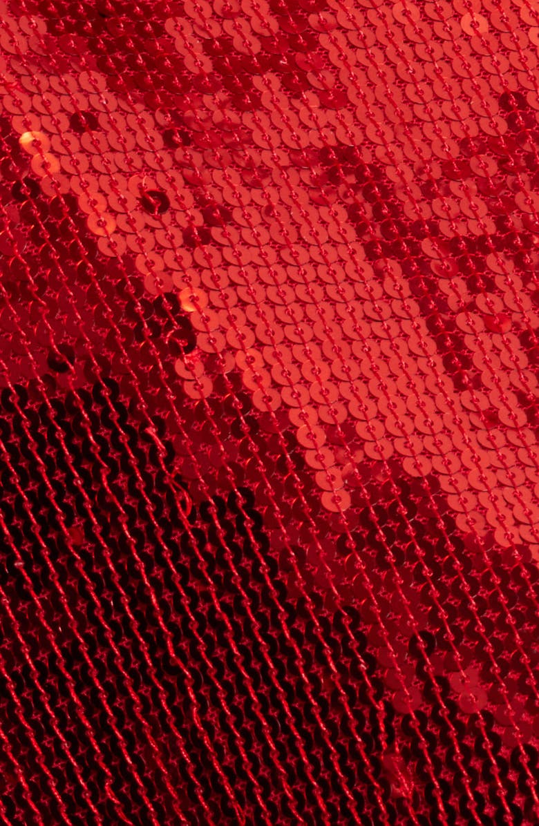 ICHI Ihmollia Sequin Top, Alternate, color, Red