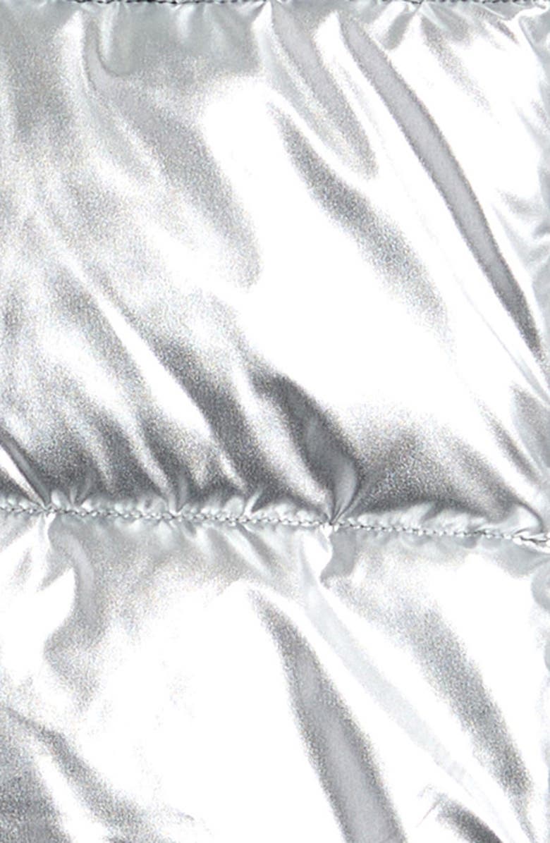 Save The Duck Kids' Dyla Puffer Jacket, Alternate, color, Silver