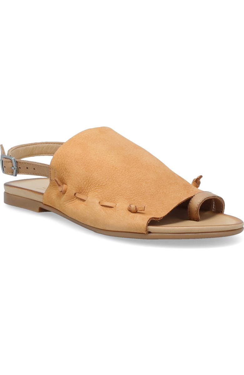 Miz Mooz Rian Toe Loop Sandal, Main, color, Camel